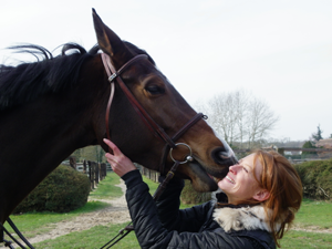 Alexandra et son cheval